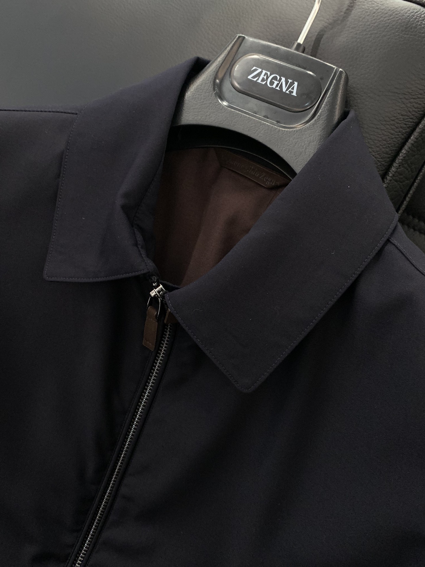 ，杰尼亚 Zegna，2025春季最新品，专柜同步有售，原单狠货，时尚休闲夹克翻领外套，采用进口原版面料