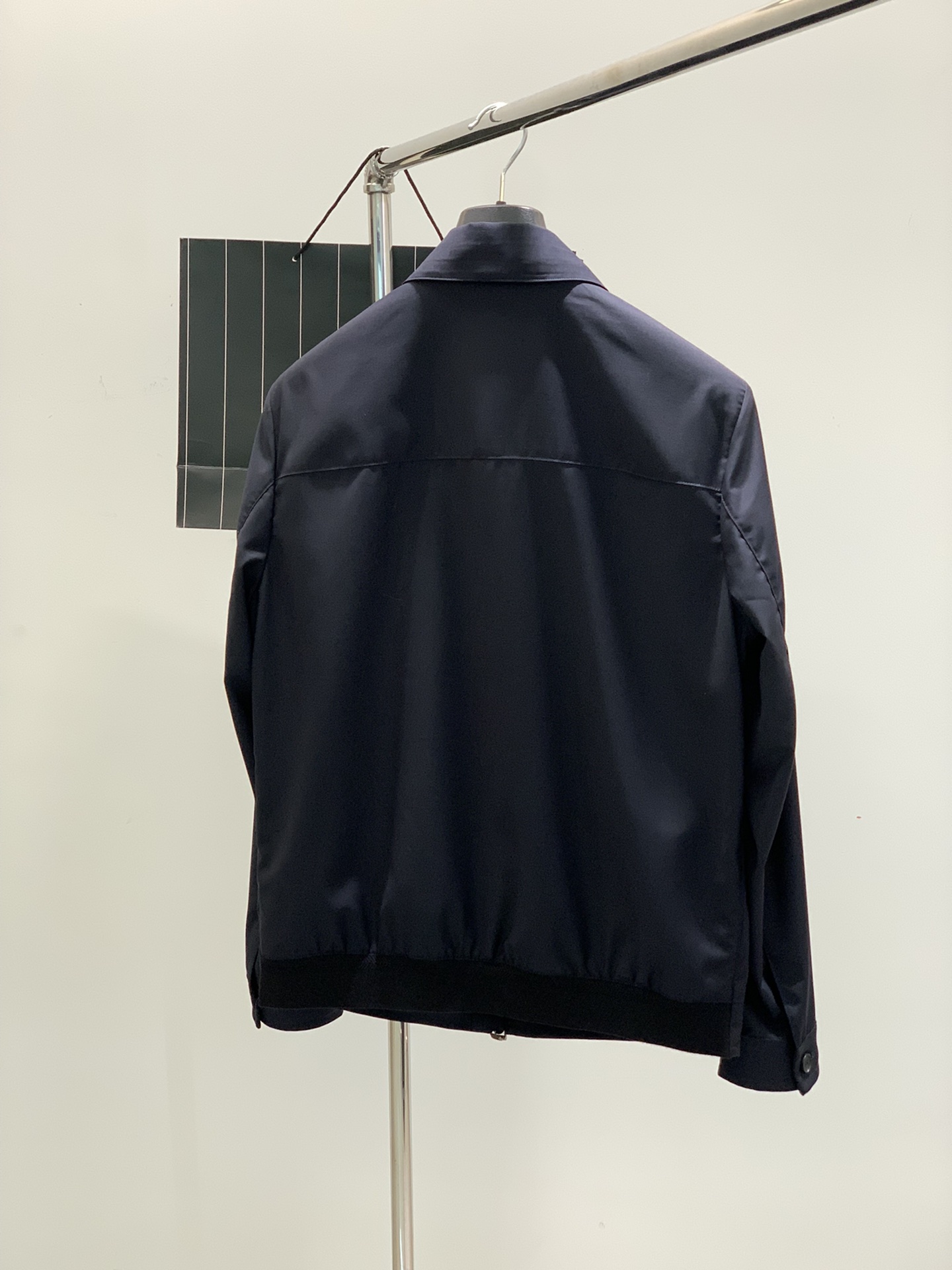 ，杰尼亚 Zegna，2025春季最新品，专柜同步有售，原单狠货，时尚休闲夹克翻领外套，采用进口原版面料