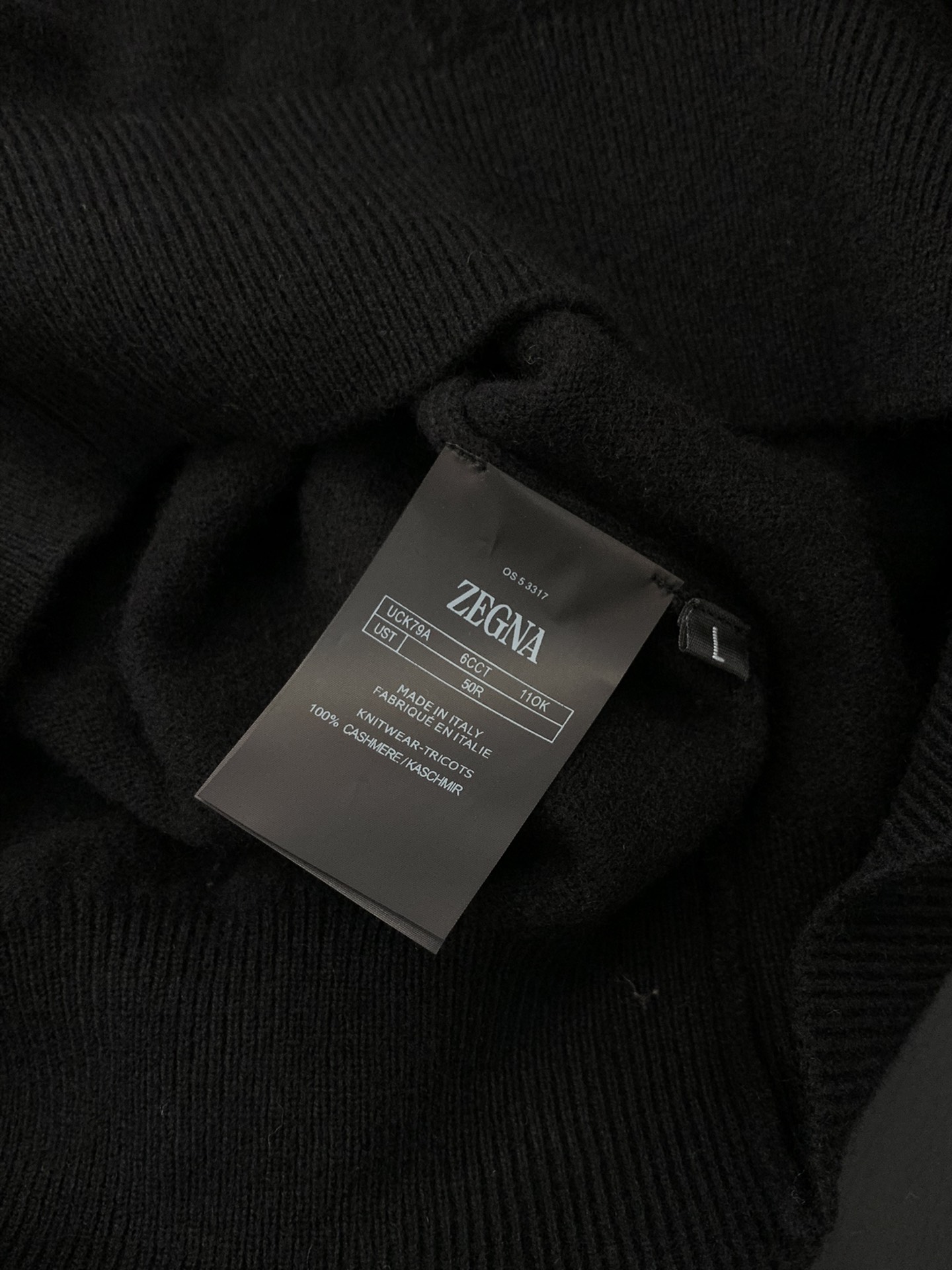 ，杰尼亚 Zegna，2025春季最新品，专柜同步有售，原单狠货，时尚休闲圆领长袖针织毛衣，采用进口原版