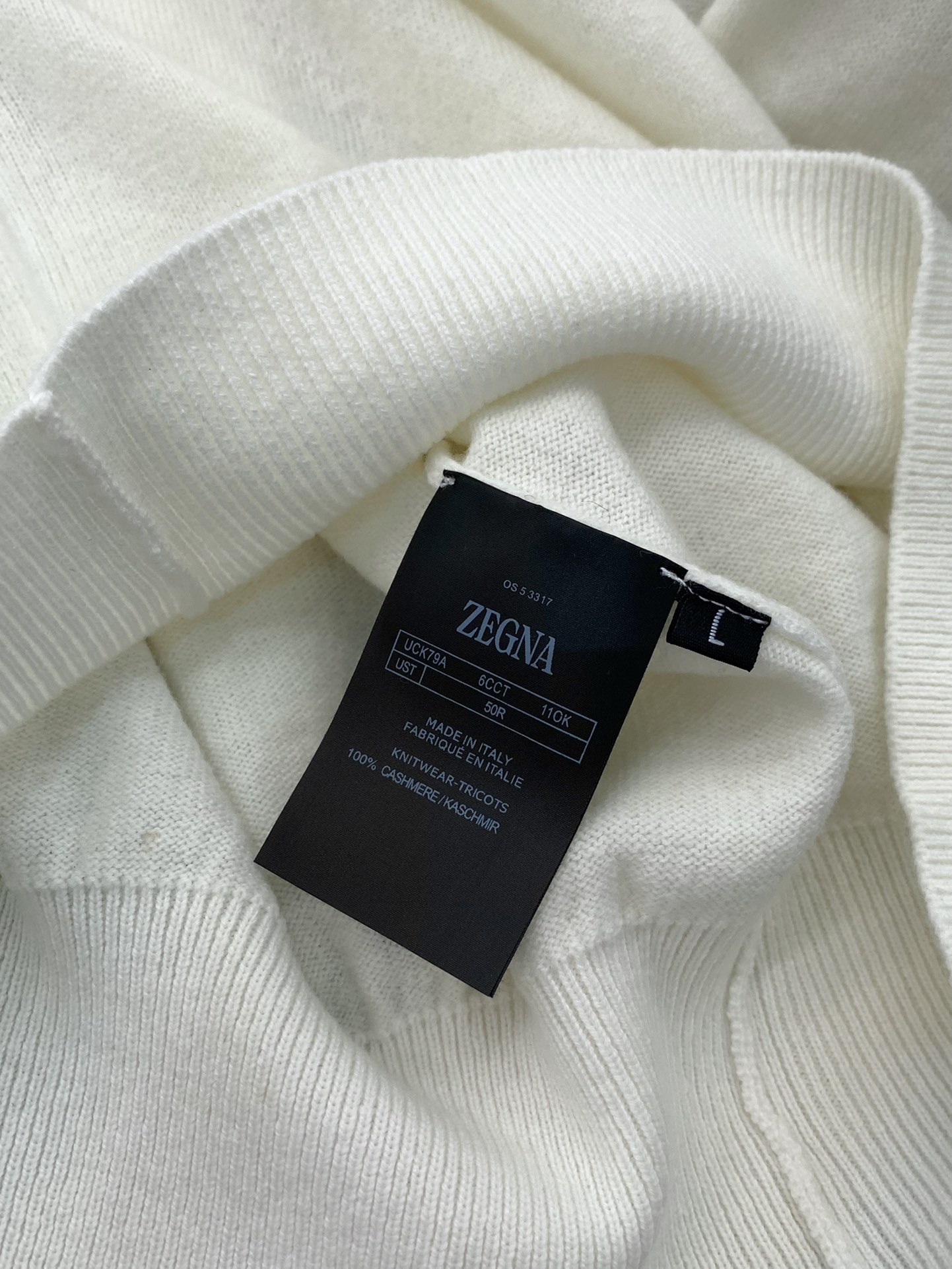 ，杰尼亚 Zegna，2025春季最新品，专柜同步有售，原单狠货，时尚休闲圆领长袖针织毛衣，采用进口原版