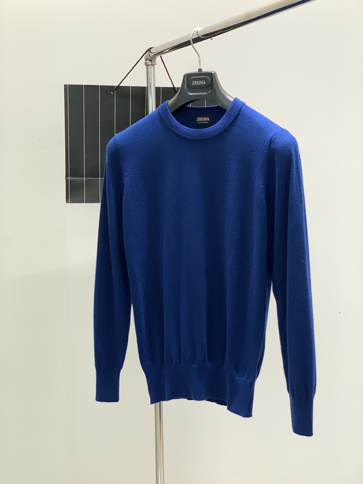 ，杰尼亚 Zegna，2025春季最新品，专柜同步有售，原单狠货，时尚休闲圆领长袖针织毛衣，采用进口原版