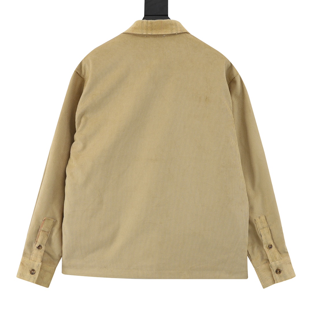 Burberry/巴宝莉 灯芯绒格子夹克外套