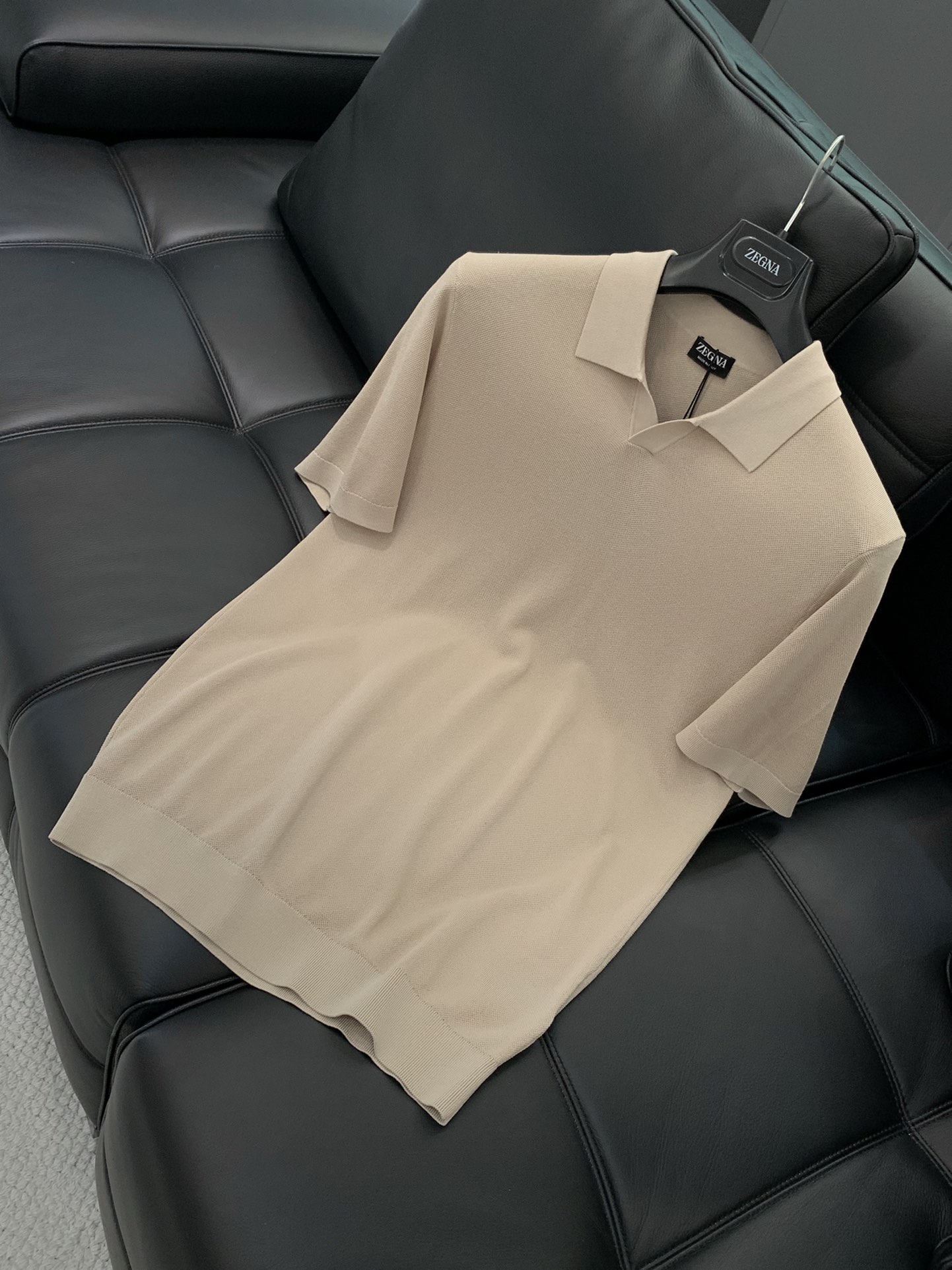 ，杰尼亚 Zegna，2025春季最新品，专柜同步有售，原单狠货，时尚休闲圆领长袖针织毛衣，采用进口原版