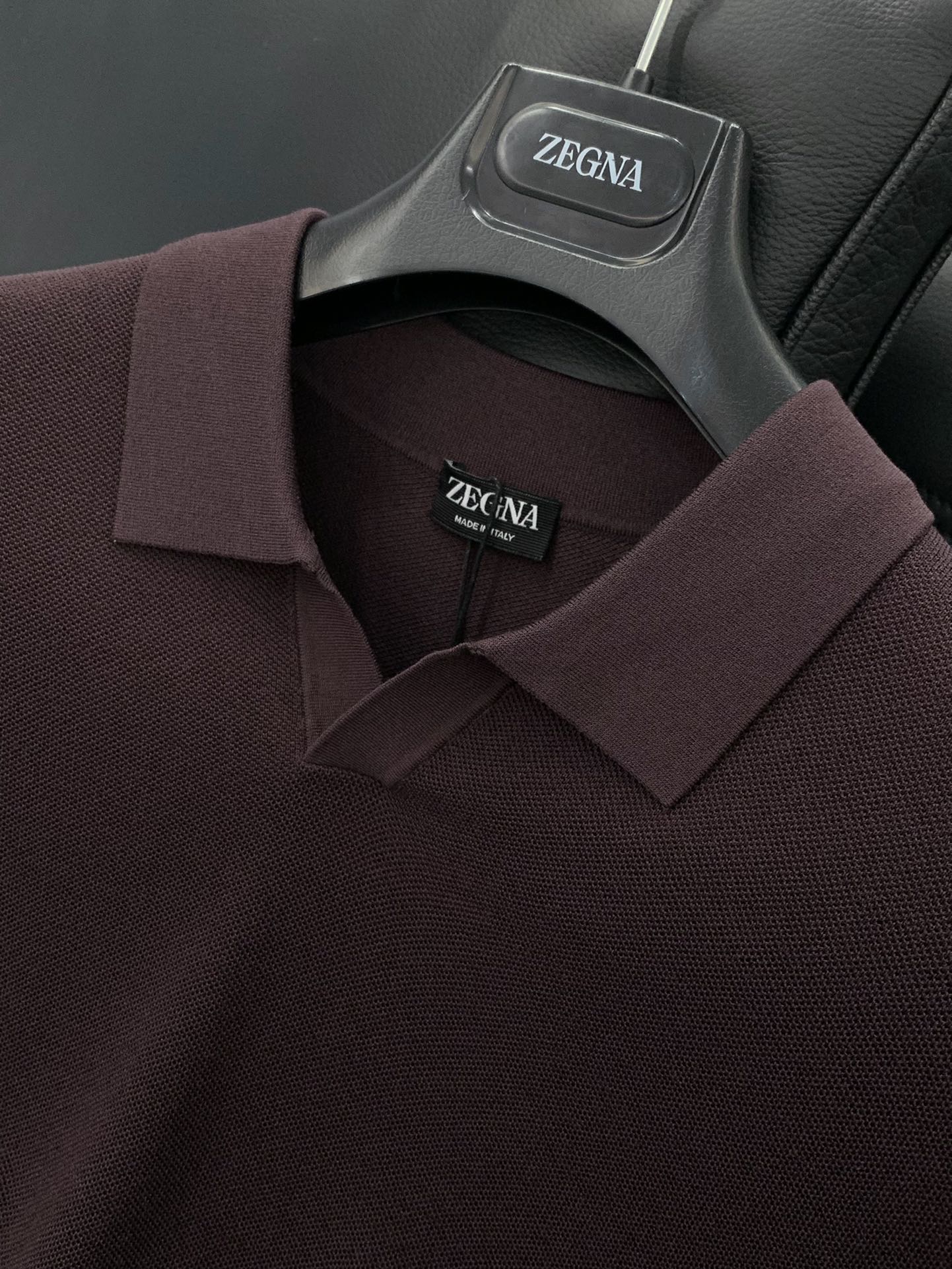 ，杰尼亚 Zegna，2025春季最新品，专柜同步有售，原单狠货，时尚休闲圆领长袖针织毛衣，采用进口原版