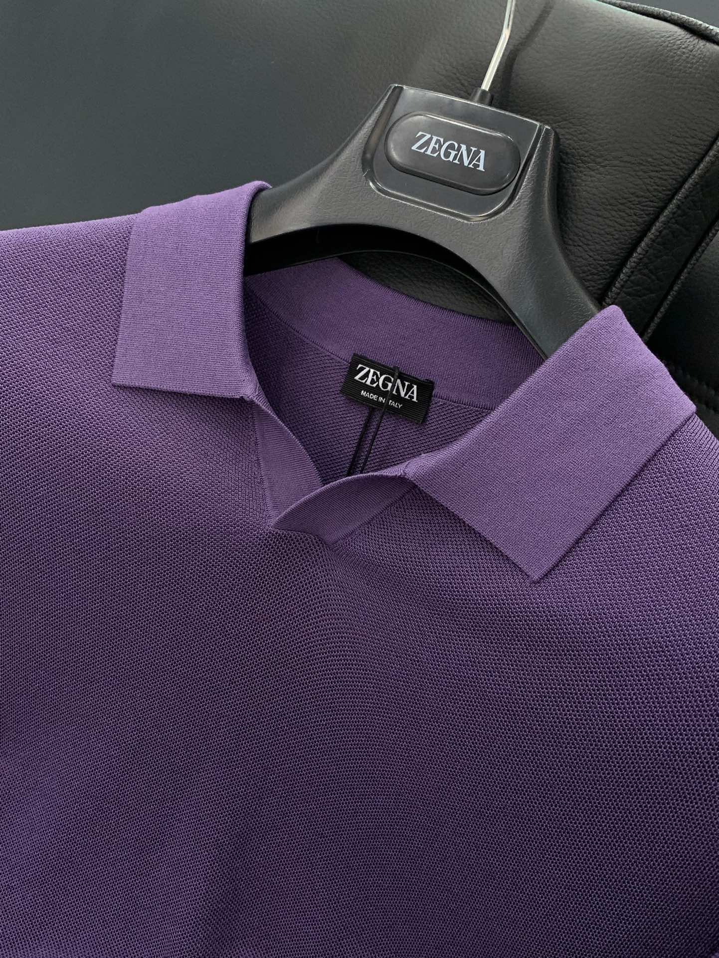 ，杰尼亚 Zegna，2025春季最新品，专柜同步有售，原单狠货，时尚休闲圆领长袖针织毛衣，采用进口原版