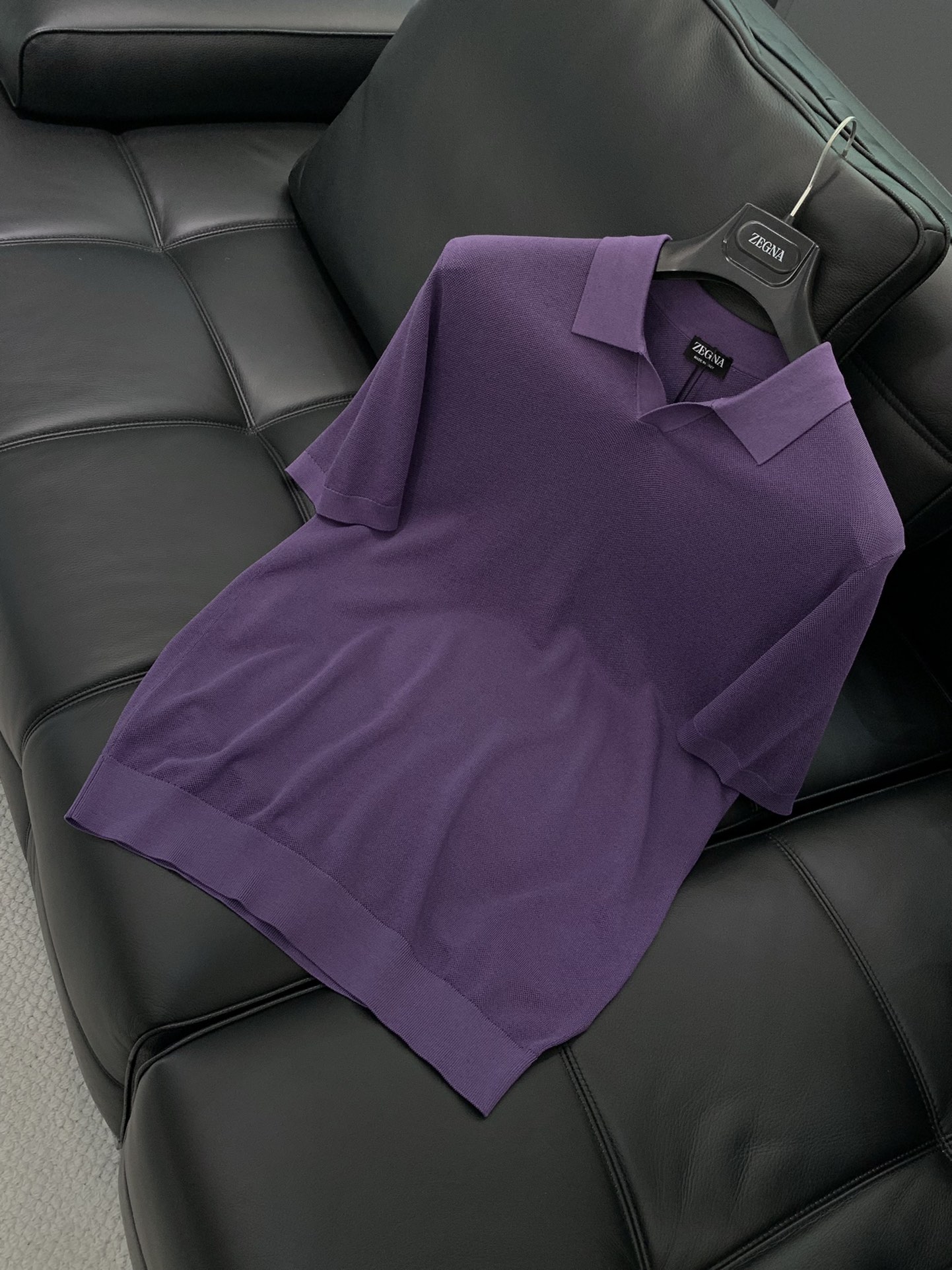，杰尼亚 Zegna，2025春季最新品，专柜同步有售，原单狠货，时尚休闲圆领长袖针织毛衣，采用进口原版