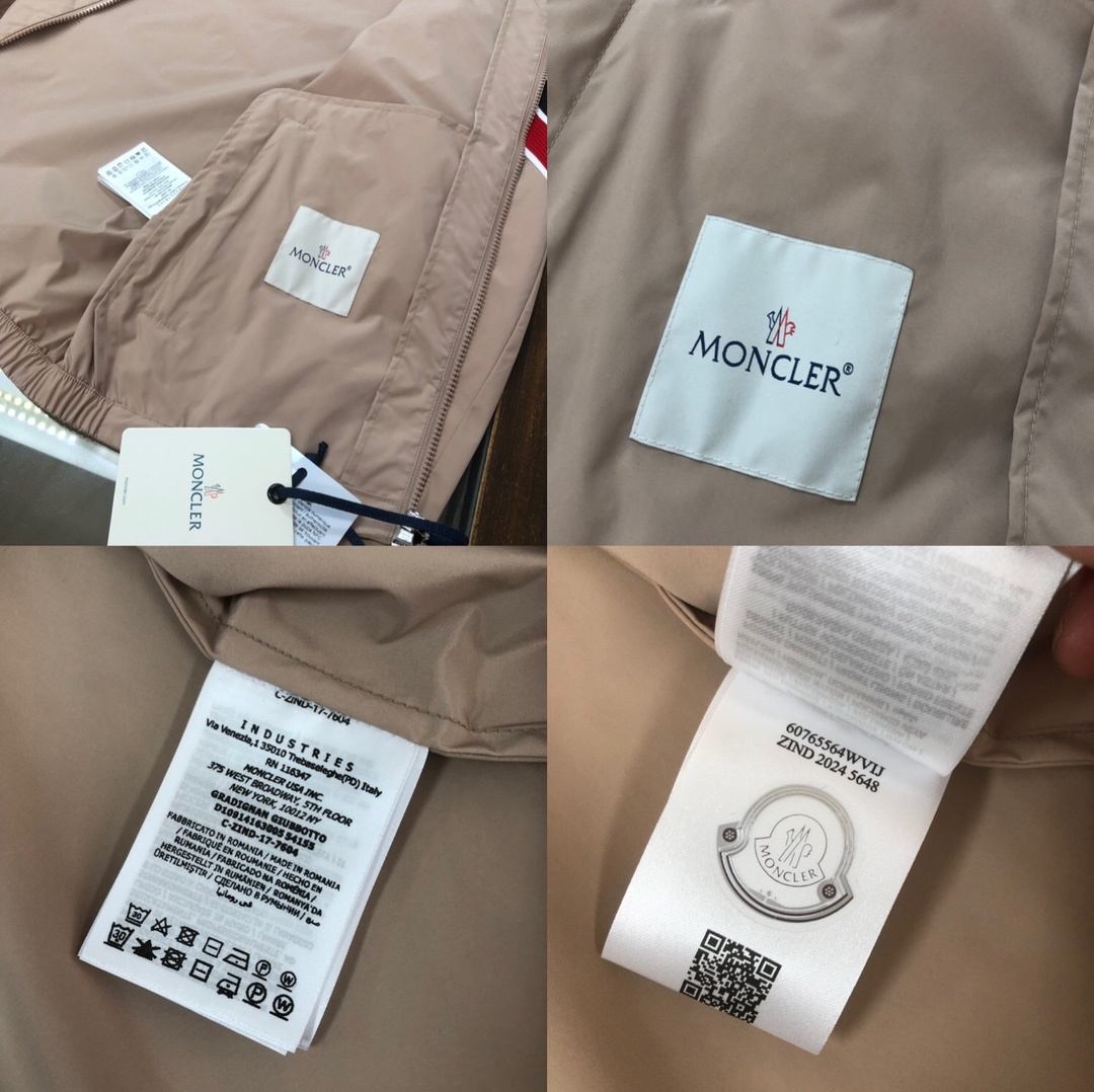 🔥🔥MON*CLER 蒙口 2025新款风衣夹克外套!今年备受推荐的一款😊
男士袖臂三色织带装饰运动休