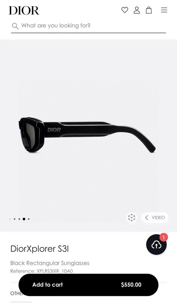 ‼️ 官网图 DIOR
MODEL：CDIOR S3I
SIZE：53口19-145
