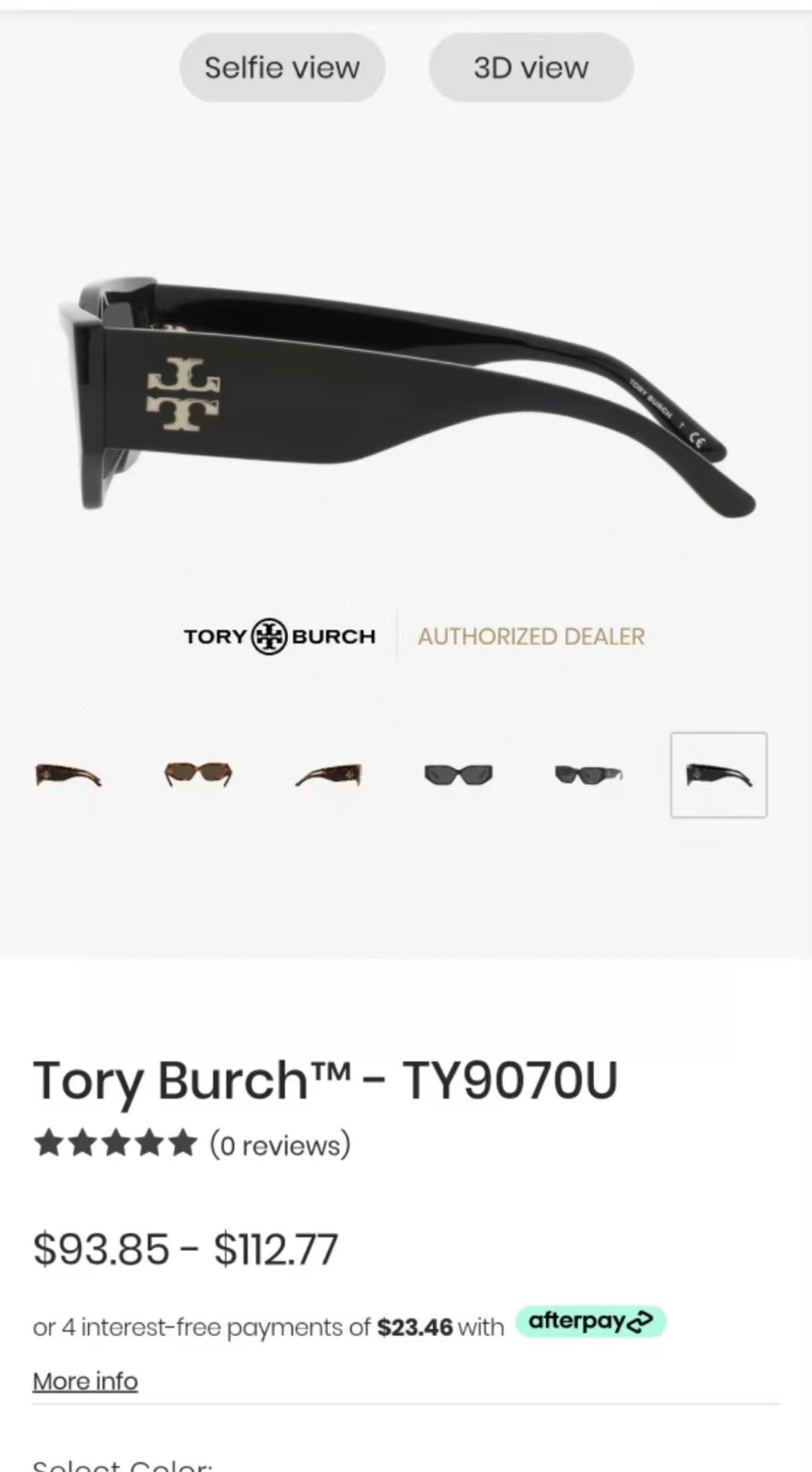 ‼️ 官网图 TORY BURC*⚜️MODELTY9070U  😘😘重磅出品 SIZE 56口15-1
