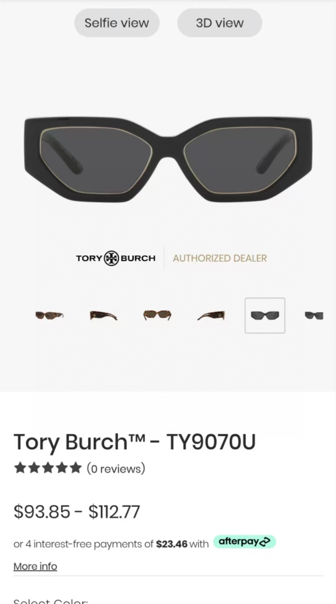 ‼️ 官网图 TORY BURC*⚜️MODELTY9070U  😘😘重磅出品 SIZE 56口15-1