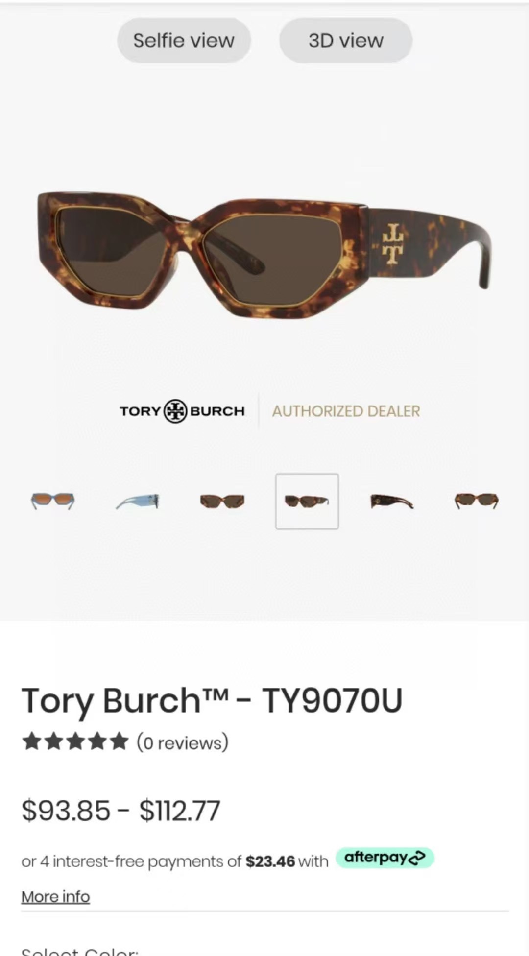 ‼️ 官网图 TORY BURC*⚜️MODELTY9070U  😘😘重磅出品 SIZE 56口15-1