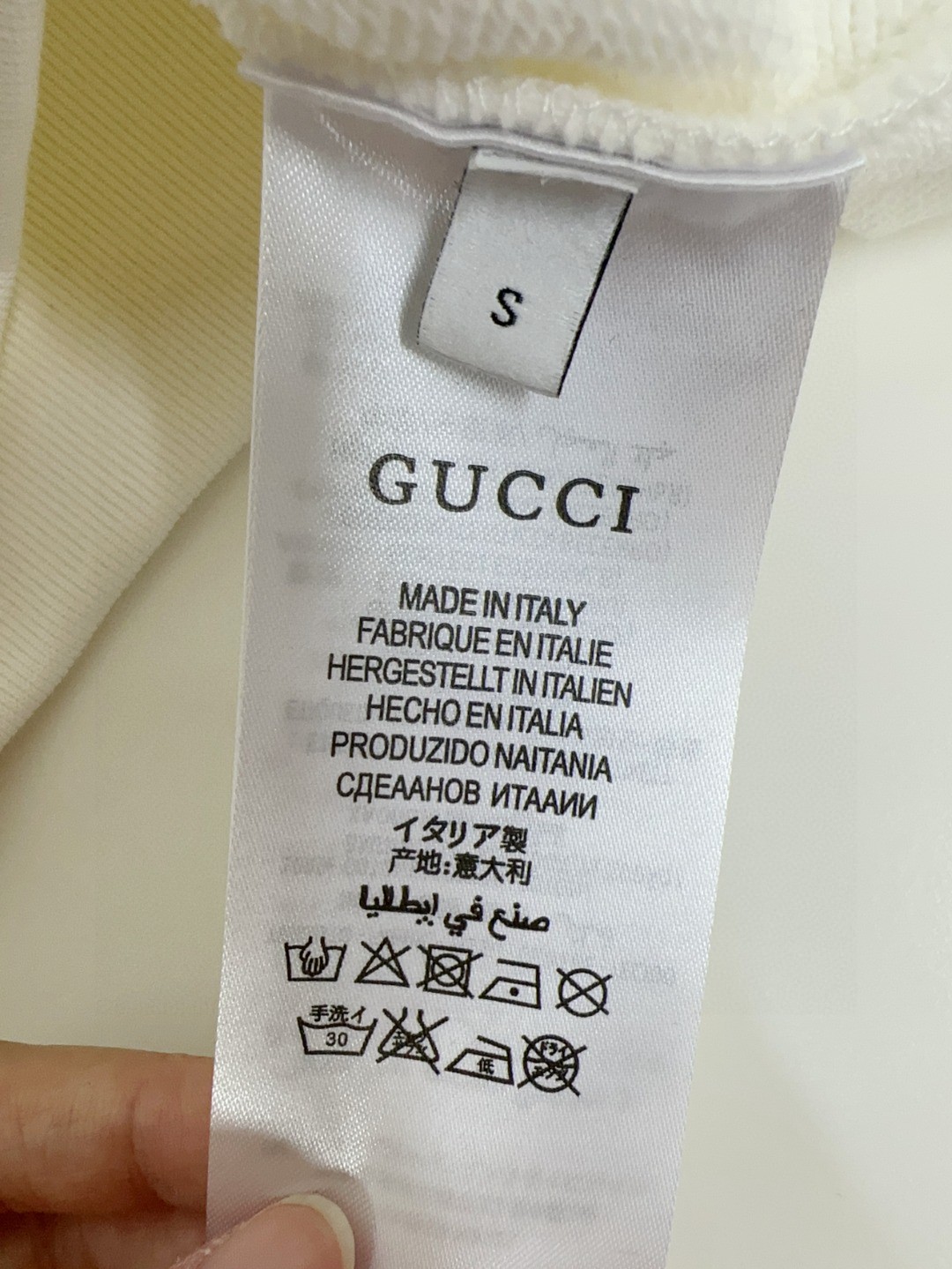  🐮 Gucci 古奇 🔥 高版本 码数：S-XL 🆕 顶级长袖圆领卫衣 👍高级定制百搭款，意大利进口面