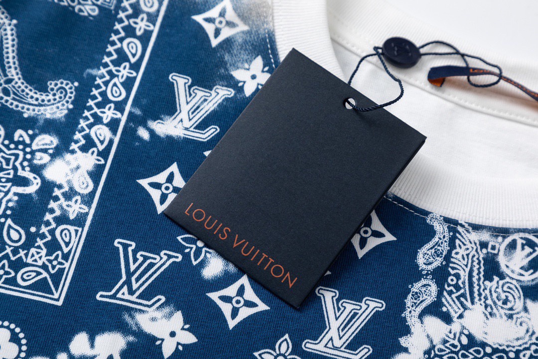 路易威登/Louis Vuitton 夏季新品腰果花系列圆领短袖T恤