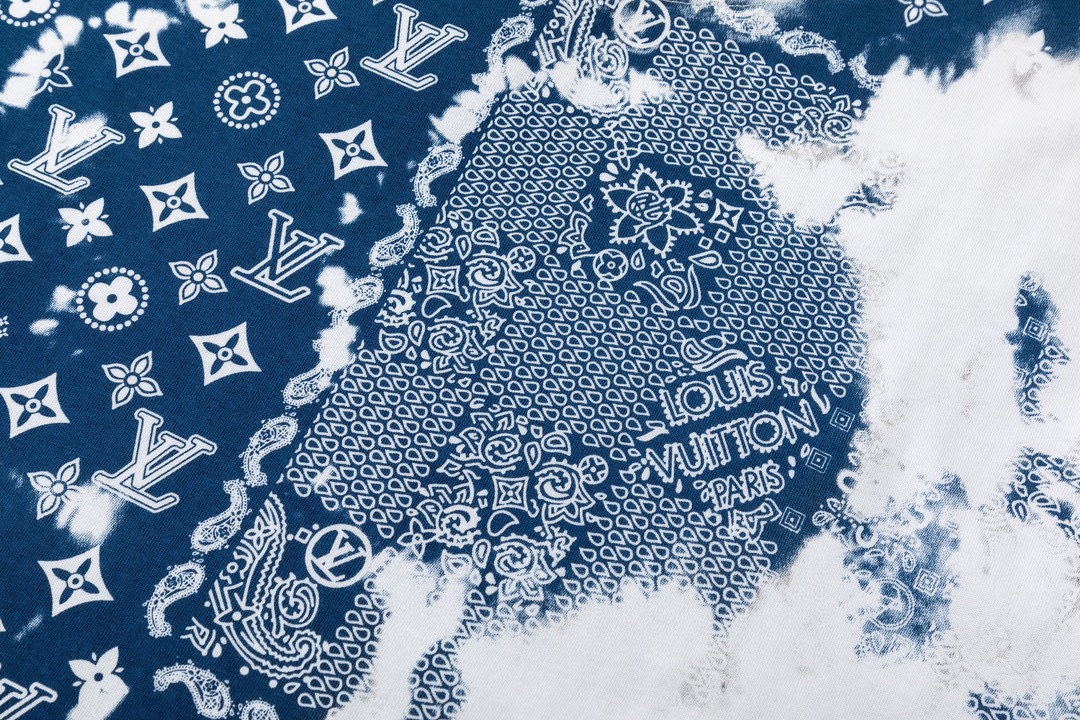 路易威登/Louis Vuitton 夏季新品腰果花系列圆领短袖T恤