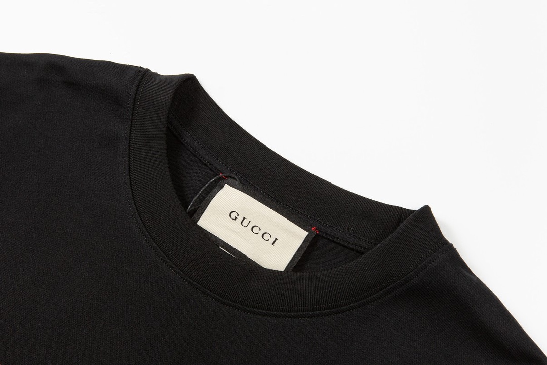 古驰/Gucci 夏季新品 经典双环腰带印花圆领短袖T恤