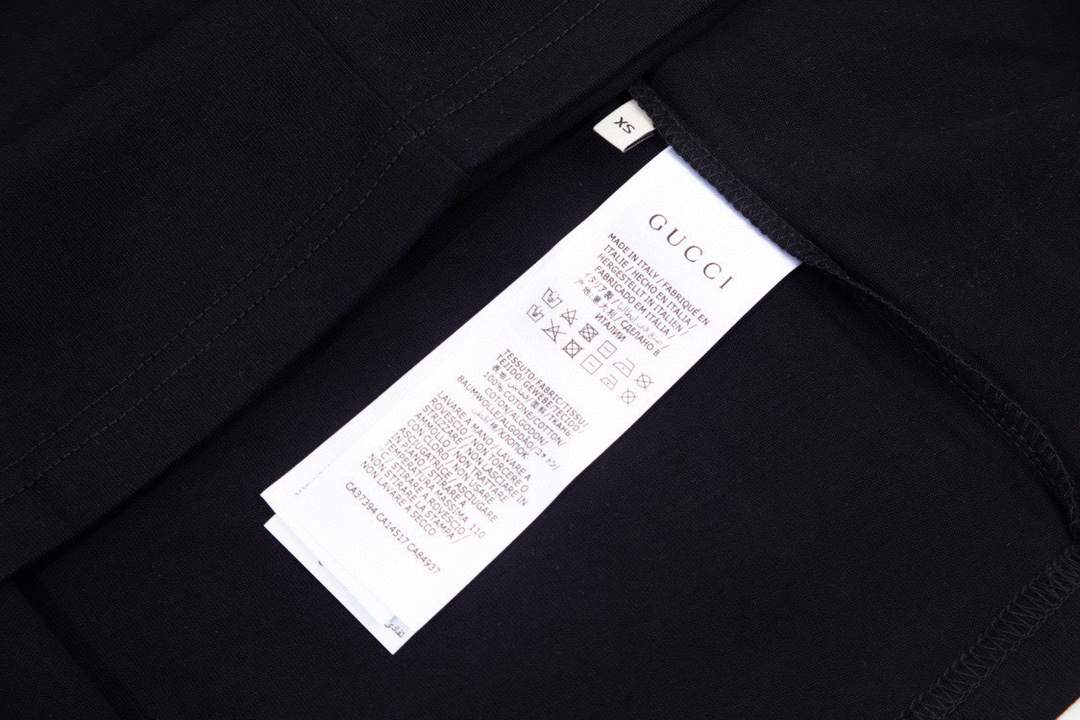 古驰/Gucci 夏季新款简约logo印花圆领短袖T恤