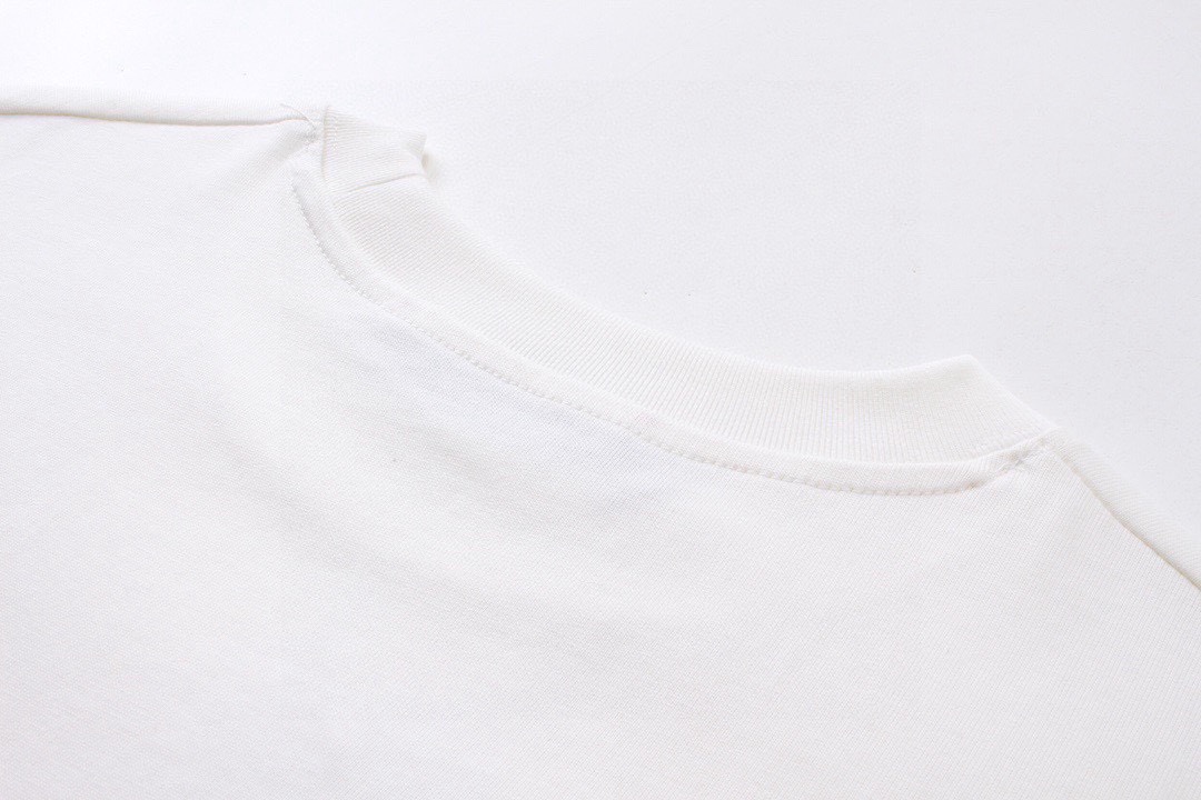 古驰/Gucci 夏季新品 卡通眼睛印花圆领短袖T恤