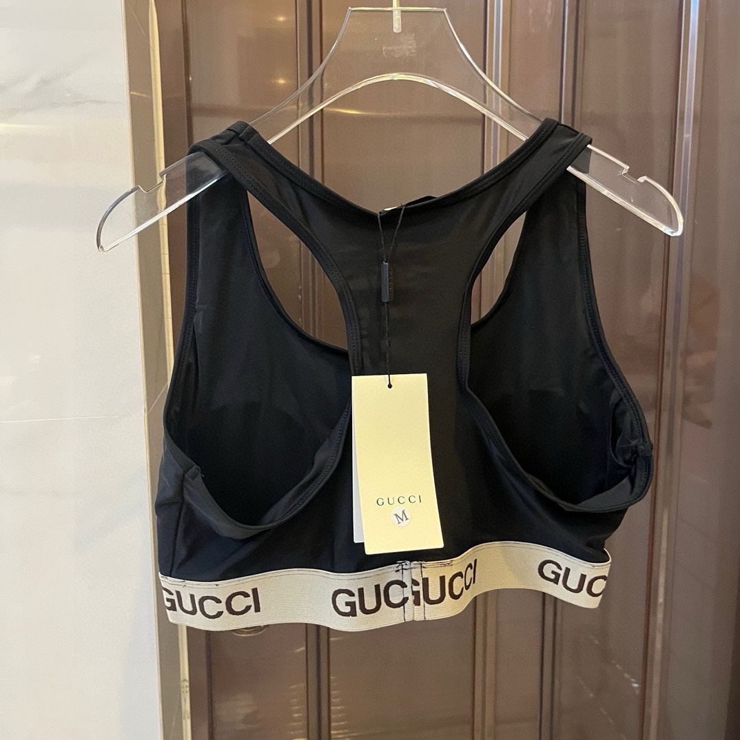 Special 147. Gucci Gucchi High Gymnasium Sports Package ~ Shape back vests (with bras) + Scrawny ass-skinned underpants - 图片 6