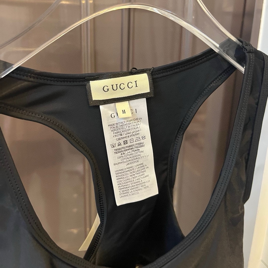 Special 147. Gucci Gucchi High Gymnasium Sports Package ~ Shape back vests (with bras) + Scrawny ass-skinned underpants - 图片 5