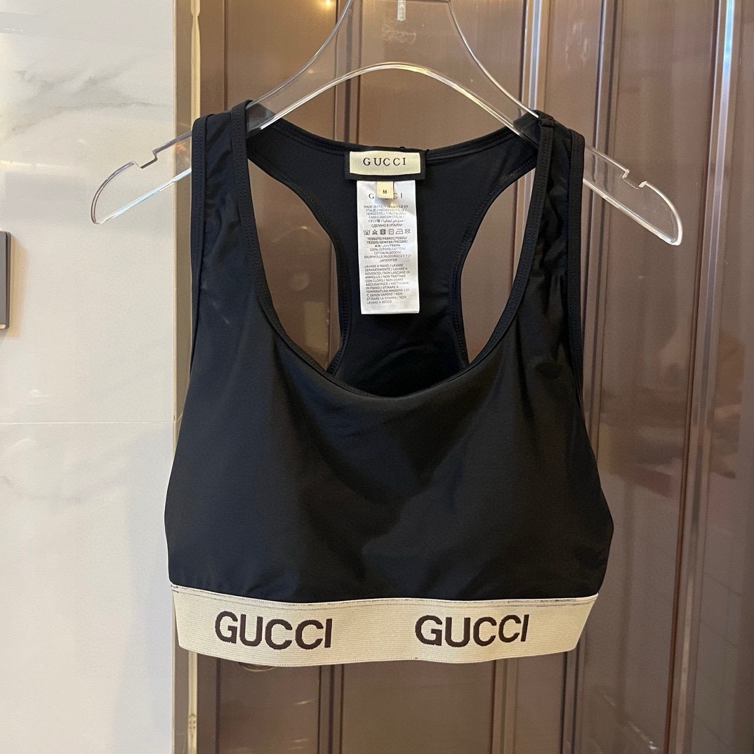 Special 147. Gucci Gucchi High Gymnasium Sports Package ~ Shape back vests (with bras) + Scrawny ass-skinned underpants - 图片 2