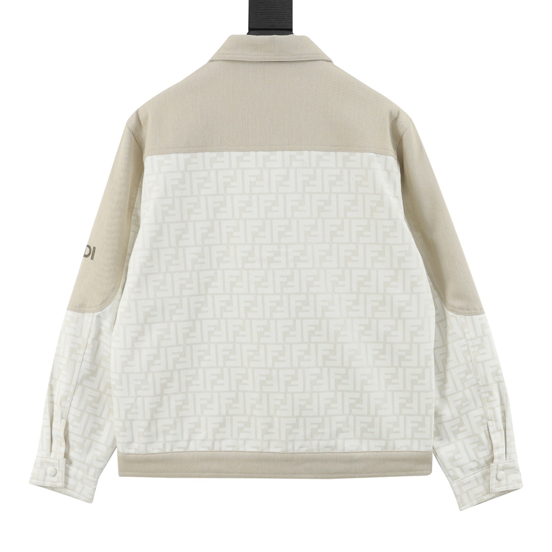 Fendi/芬迪 老花FF满印夹克外套