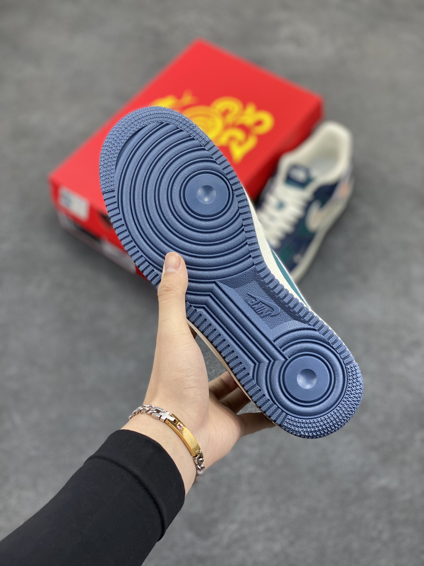 图片[5]-Nk Air Force 1‘07 Low 北面联名 空军一号低帮休闲板鞋  #原楦头原纸板 原装鞋盒 定制五金配件 内置全掌气垫 原厂鞋底 货号：CH6336-526  尺码：36 36.5 37.5 38 38.5 39 40 40.5 41 42 42.5 43 44 44.5 45-选品中心