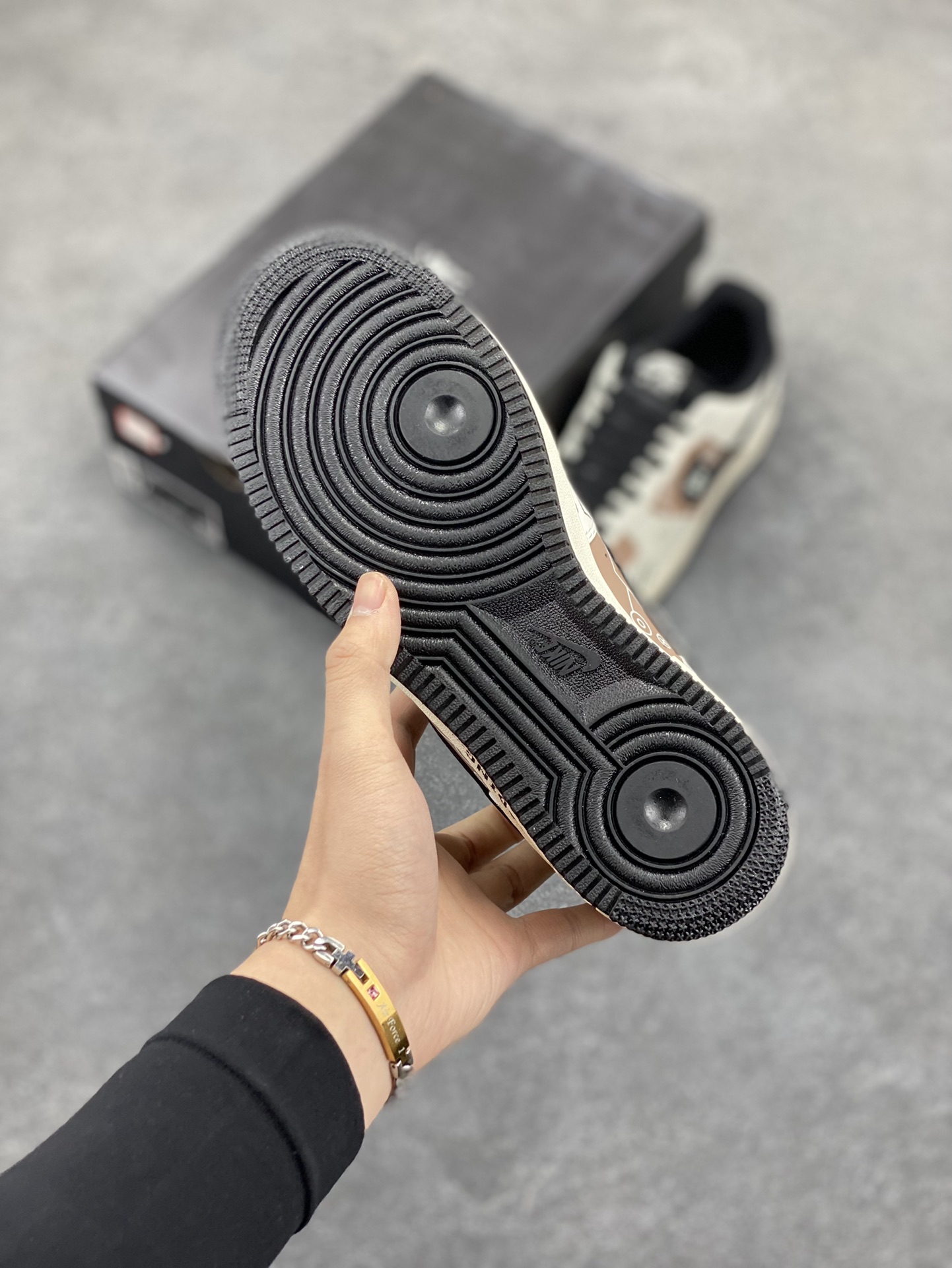 图片[5]-PS5电玩主题Nike Air Force 1 Low’07 咖啡色 空军一号低帮休闲板鞋 定制皮料 原楦原纸板 纯正空军版型 内置全掌气垫 货号：CW2288-222 尺码：36 36.5 37.5 38 38.5 39 40 40.5 41 42 42.5 43 44 44.5 45-选品中心