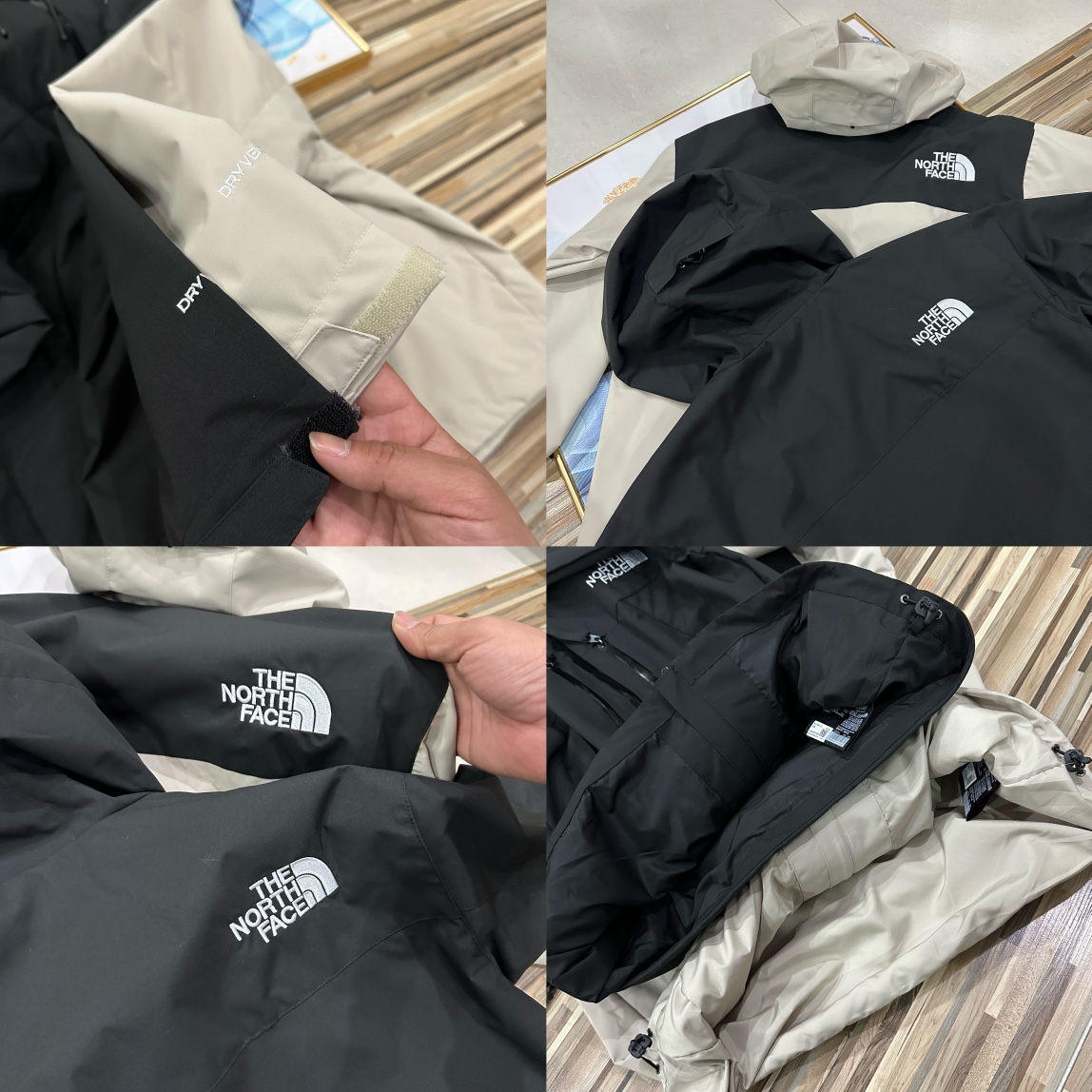 North Face Dryvent Fabric Windproof Rain Jacket, Men’s & Women’s, Sizes M-2XL - 图片 9