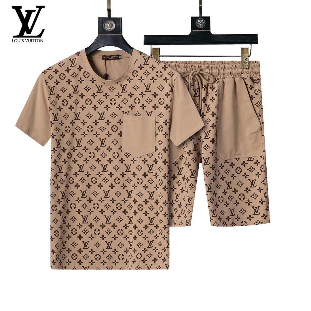 Louis Vuitton Men's Cotton Set - Luxury, Comfort, and High Quality 2 i1739631253 7353 0