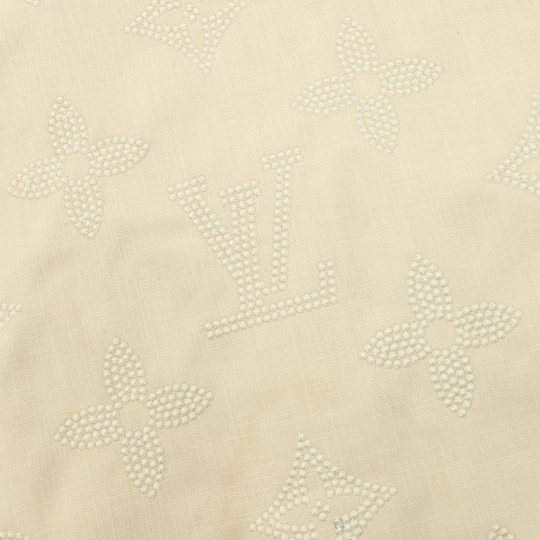 Louis Vuitton/路易威登 珍珠老花拼接棒球服夹克外套