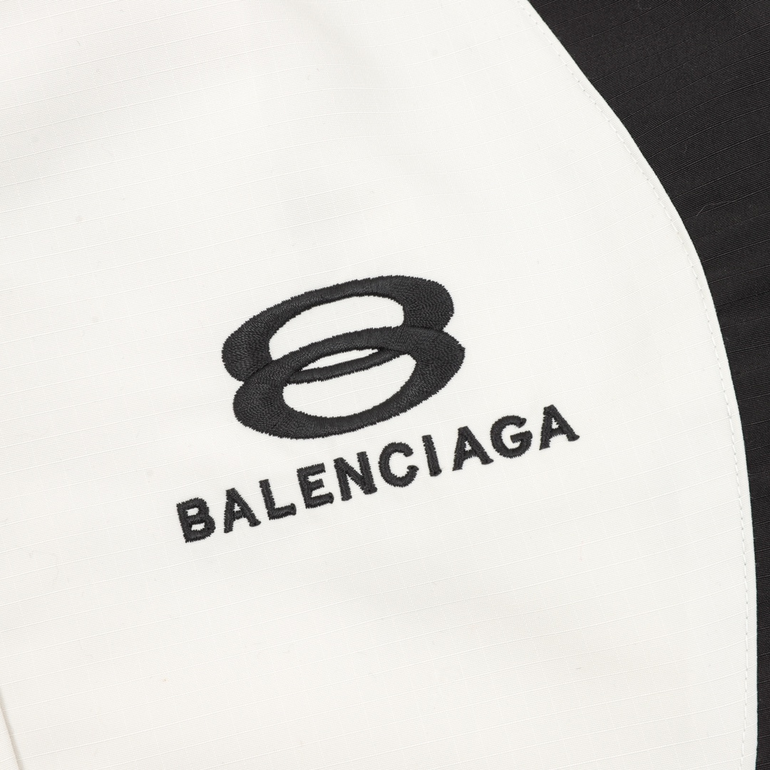 Balenciaga/巴黎世家 走秀款拼接运动夹克外套