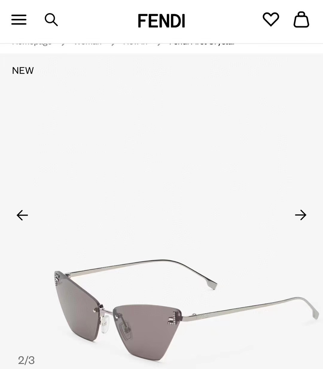  ‼️ 官网图 FEND*✨✨✨MODEL FE40047 ✨✨✨SIZE59口15-135✨✨✨