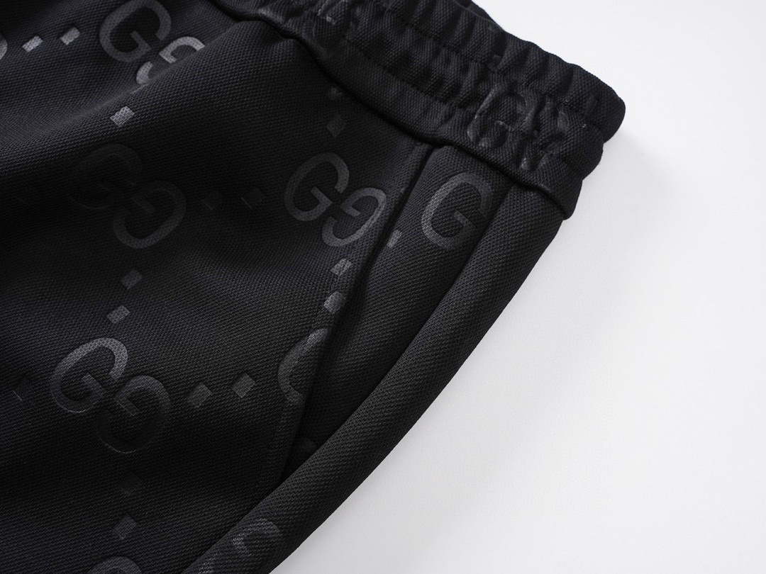 古驰/Gucci 秋冬新品满印暗纹休闲长裤