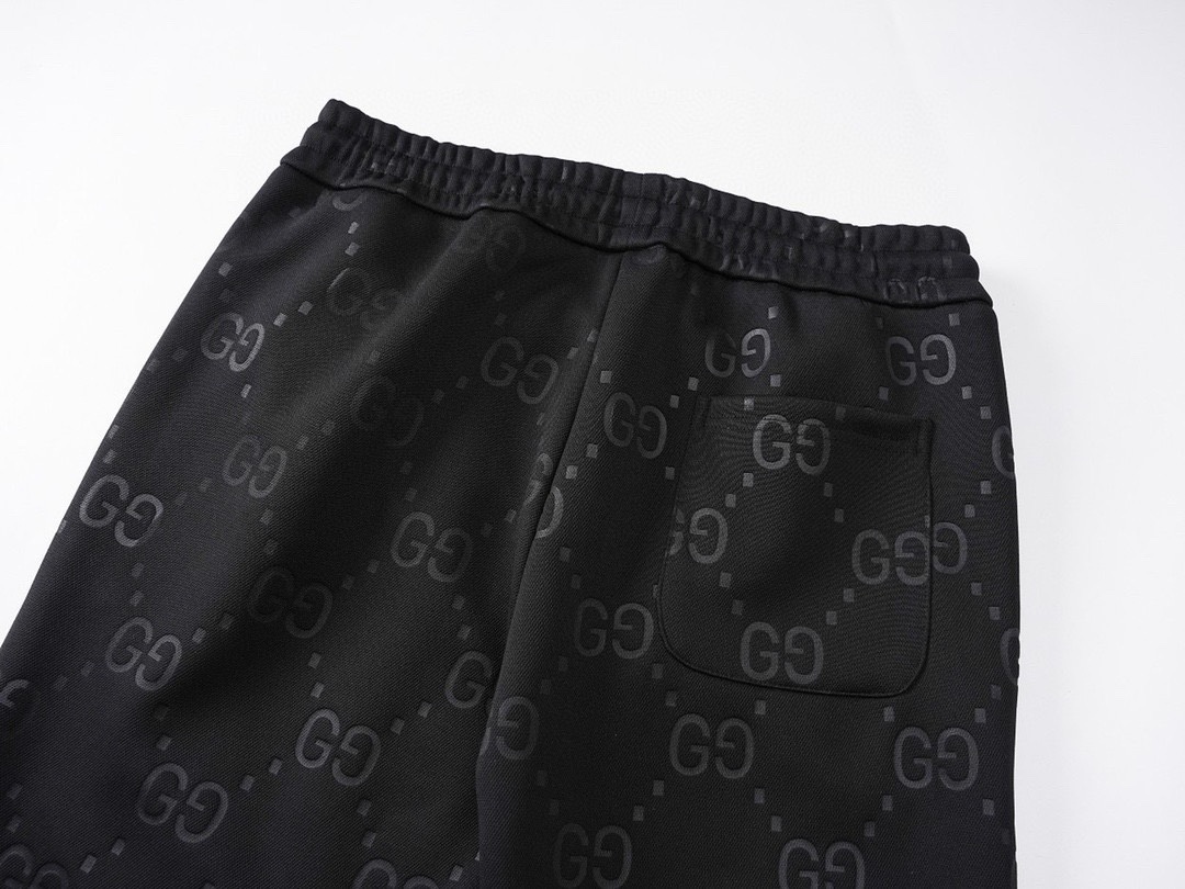 古驰/Gucci 秋冬新品满印暗纹休闲长裤
