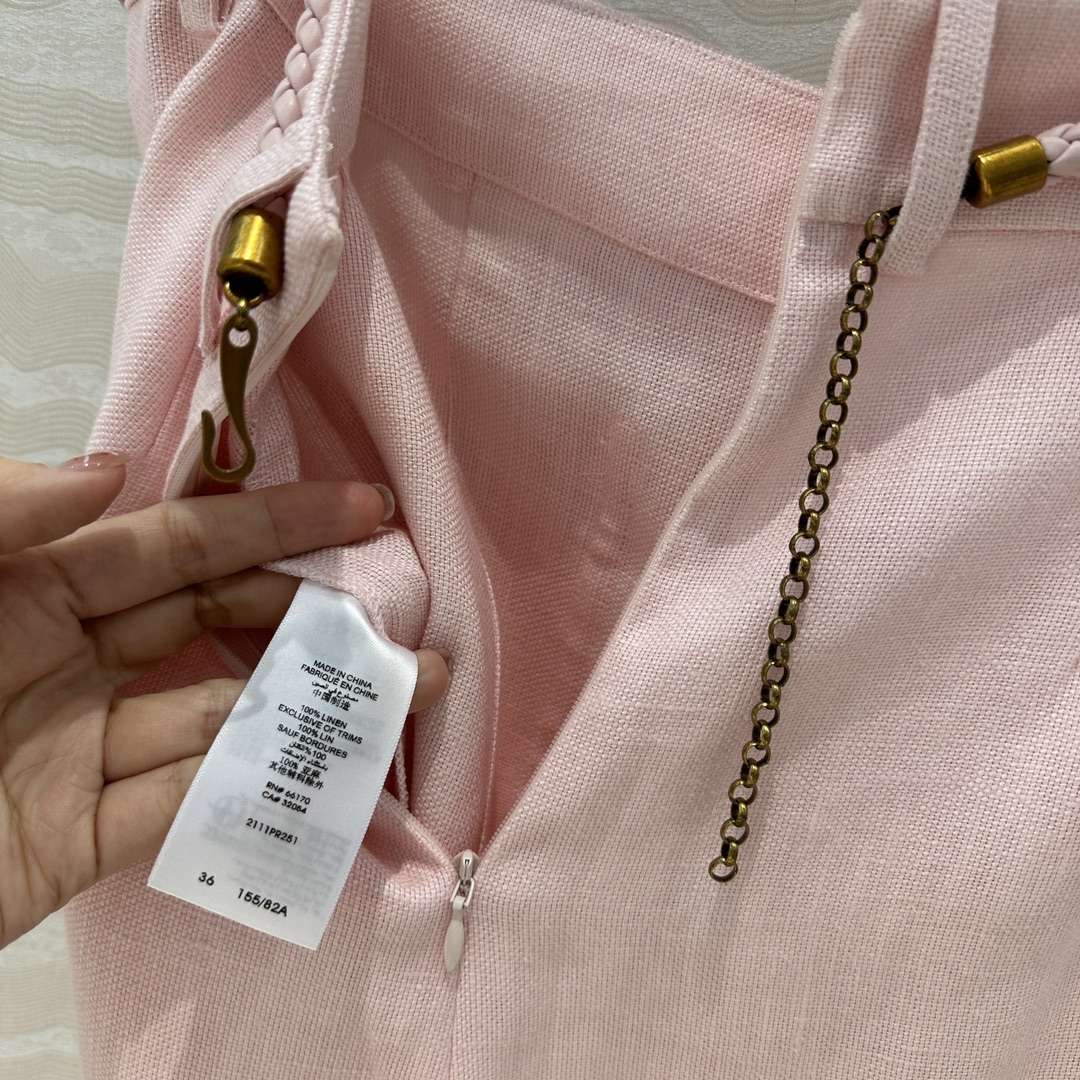 独家首发💋高端原单品质，zm度假风💗白富美必入高级！比真丝还贵的进口重磅100%亚麻高腰超长阔腿裤！配送