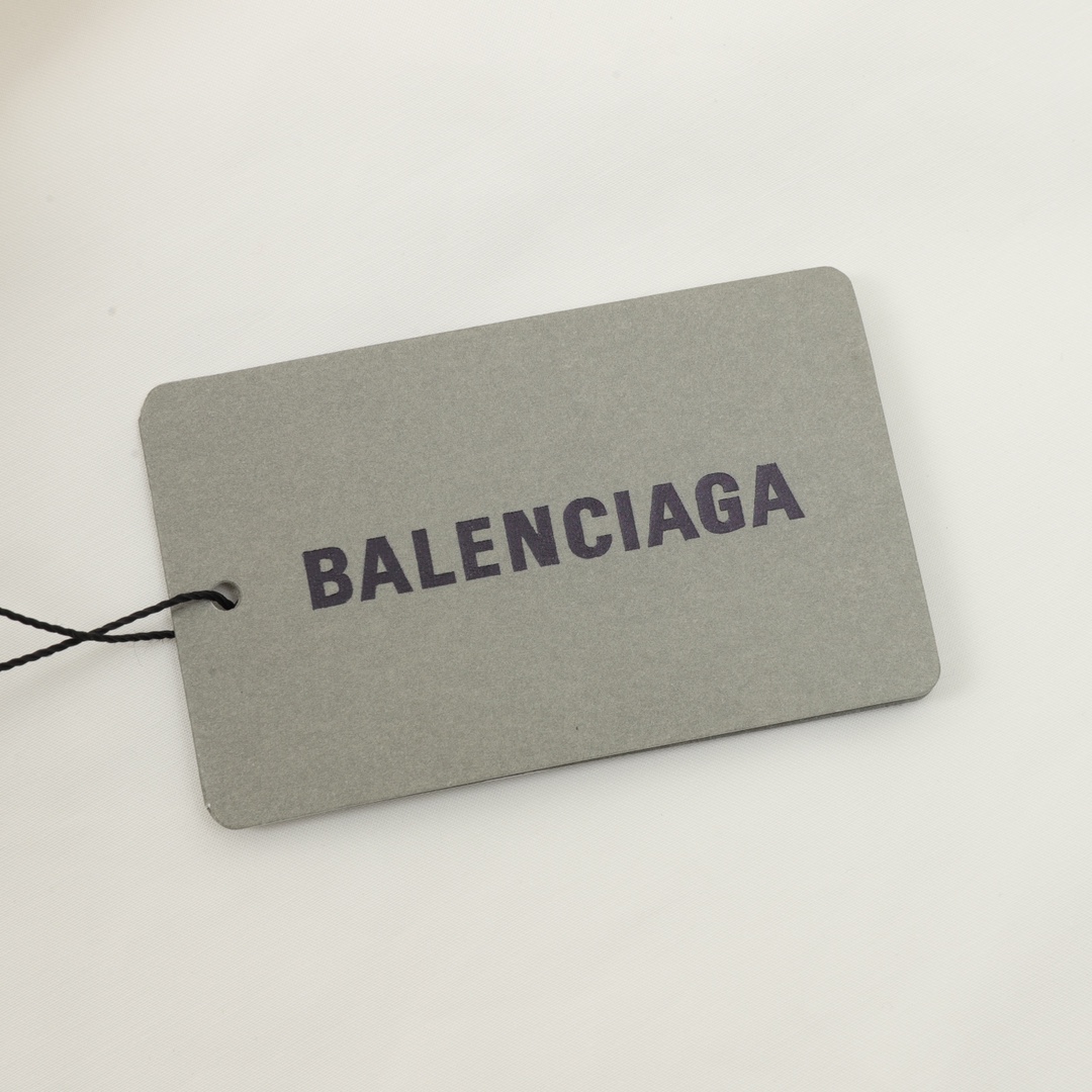 Balenciaga/巴黎世家 背后烫钻长袖衬衫