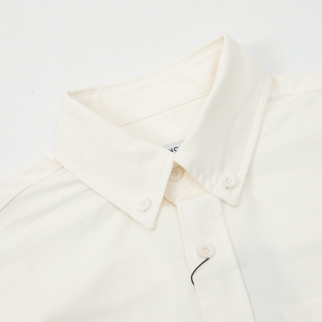 Balenciaga/巴黎世家 背后烫钻长袖衬衫