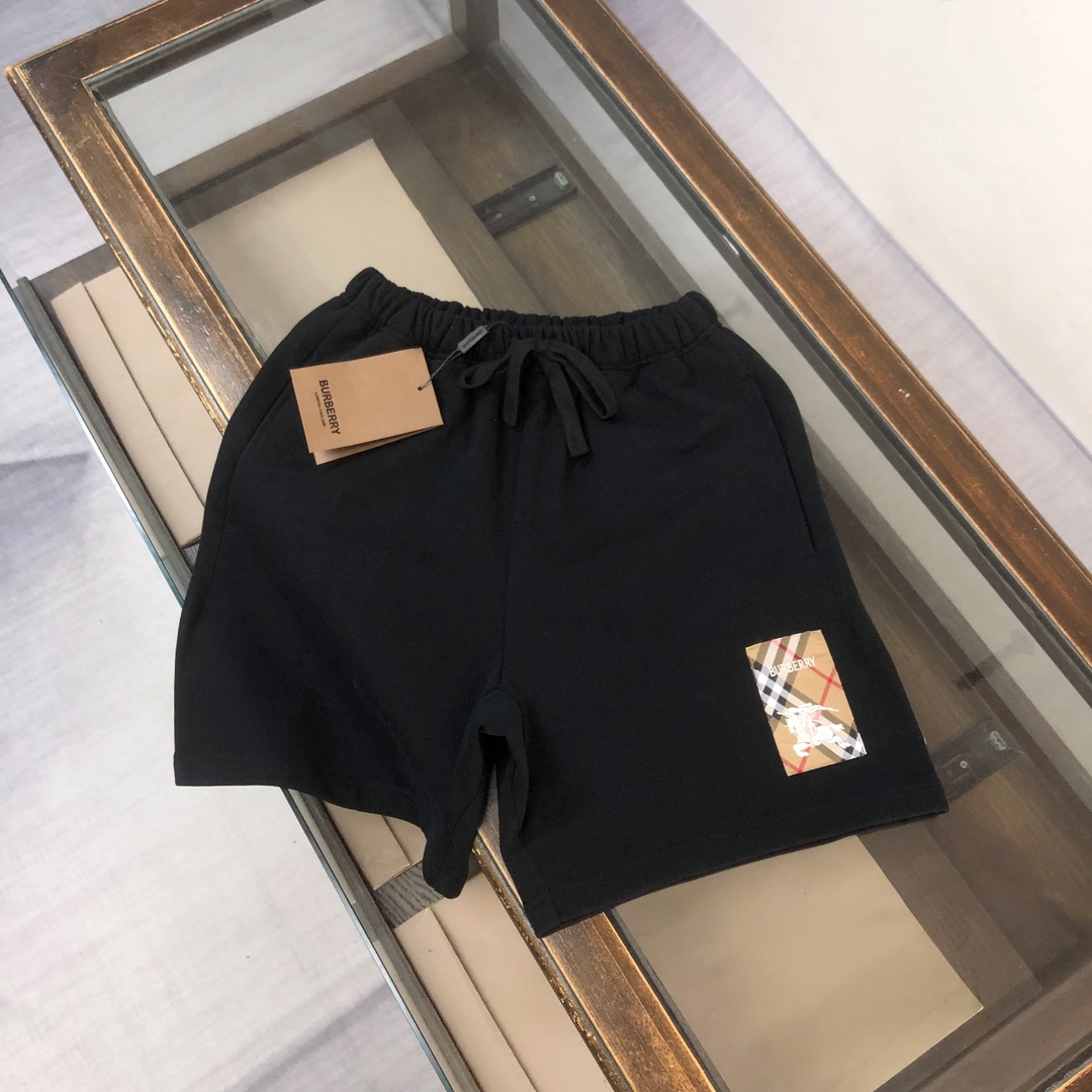 버버리 자수 반바지 5291