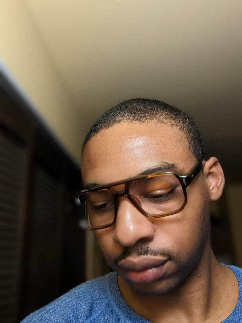  ‼️ 模特图 JACQUES MARIE MAGE
日本手工眼镜 
MODEL：EVANS
SIZE5