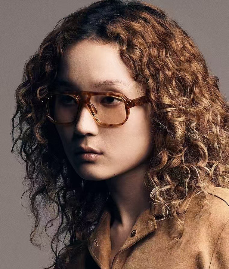  ‼️ 模特图 JACQUES MARIE MAGE
日本手工眼镜 
MODEL：EVANS
SIZE5