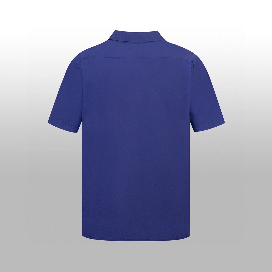 Fashion Highlight: DB High Version Short-Sleeve Shirt with Signature Details - 图片 2