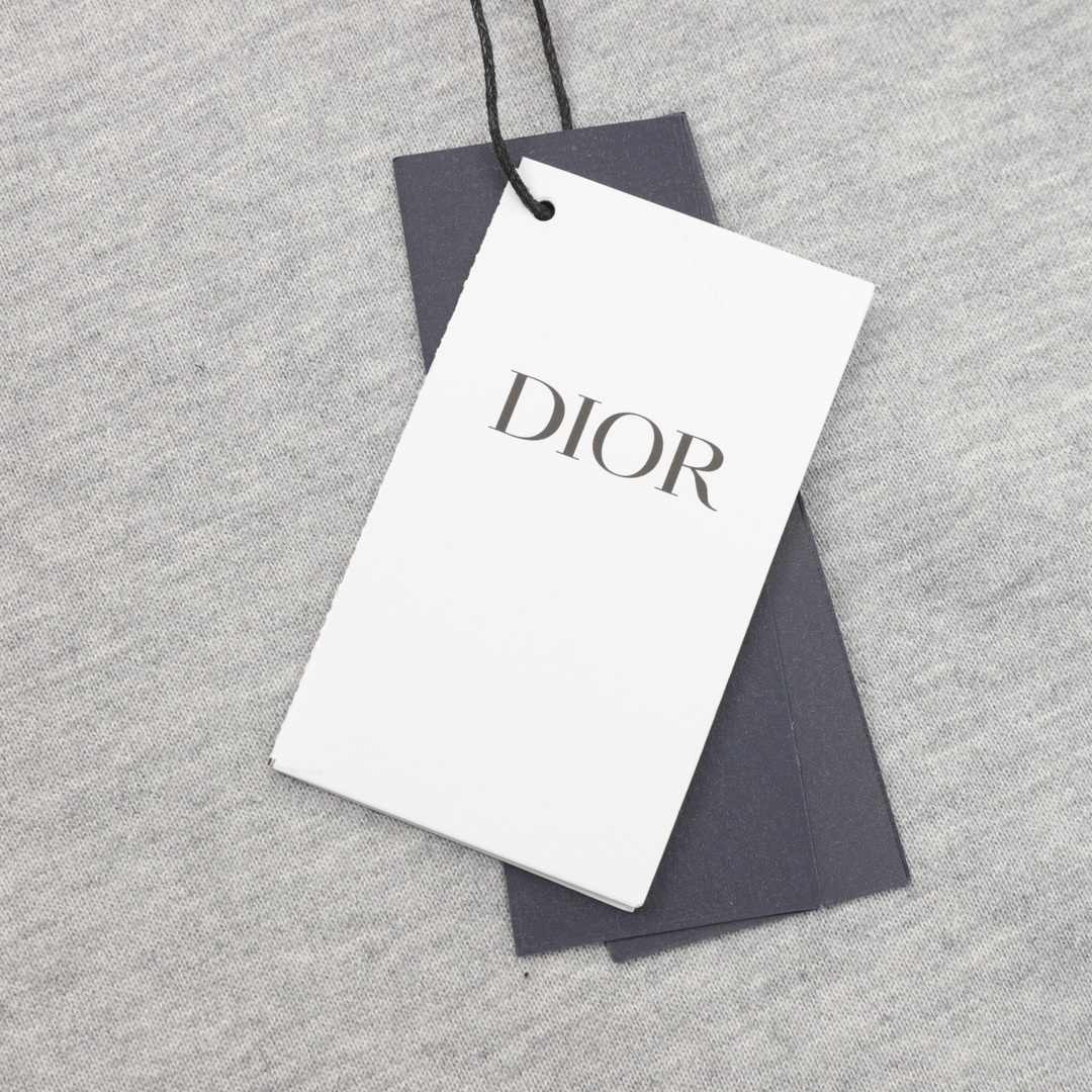 DIOR/迪奥 字母刺绣提花羊绒针织拉链连帽衫