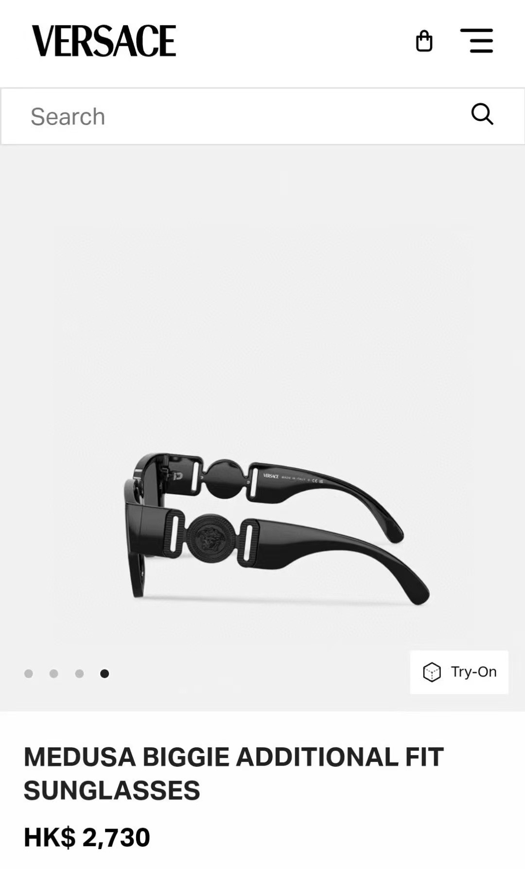  ‼️ 官网图 VERSAC*
MODEL：VE4483D
SIZE：58-15-140