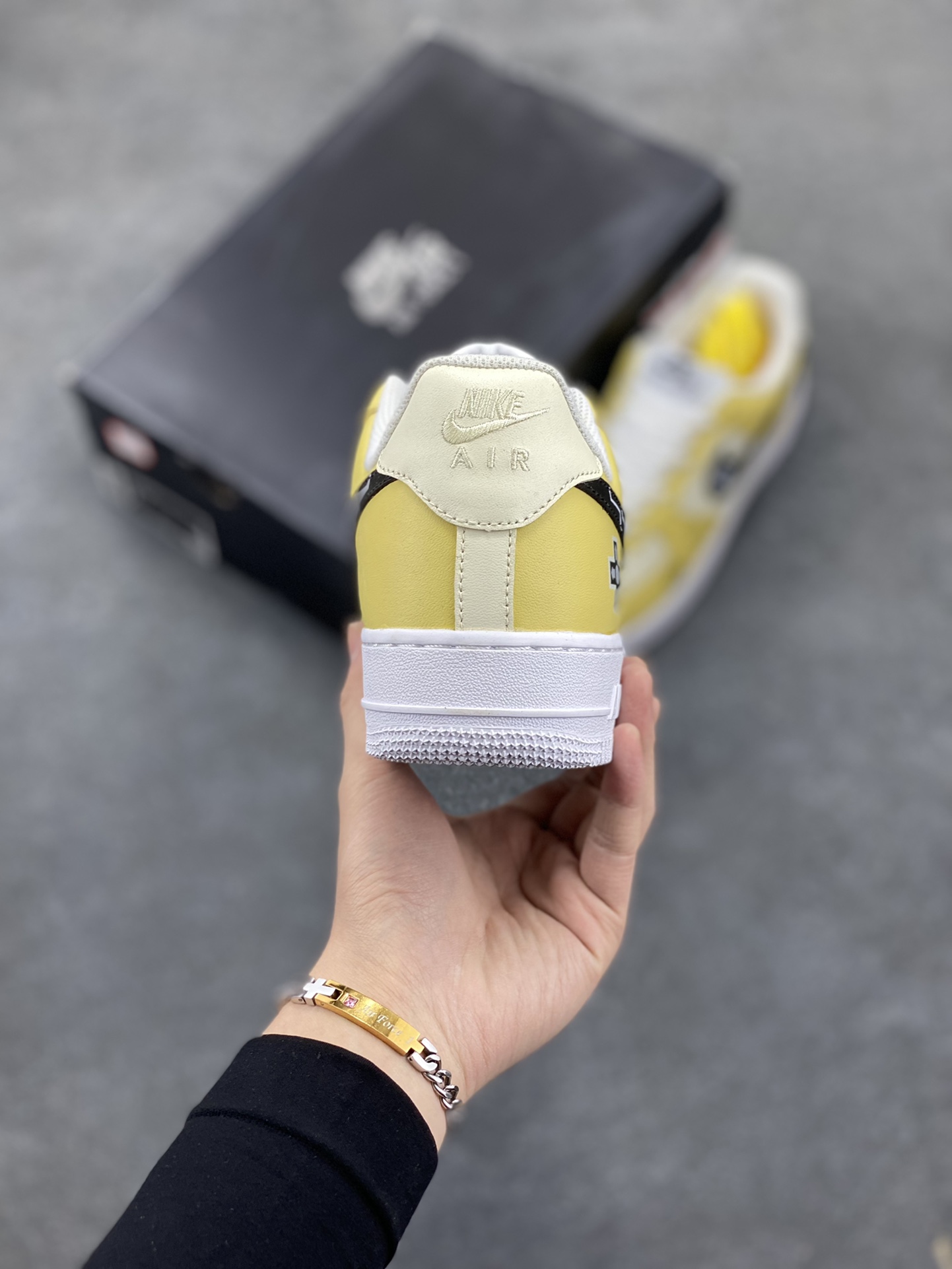 图片[4]-PS5电玩主题Nike Air Force 1 Low’07 柠檬黄 空军一号低帮休闲板鞋 定制皮料 原楦原纸板 纯正空军版型 内置全掌气垫 货号：CW2288-113 尺码：36 36.5 37.5 38 38.5 39 40 40.5 41 42 42.5 43 44 44.5 45-选品中心