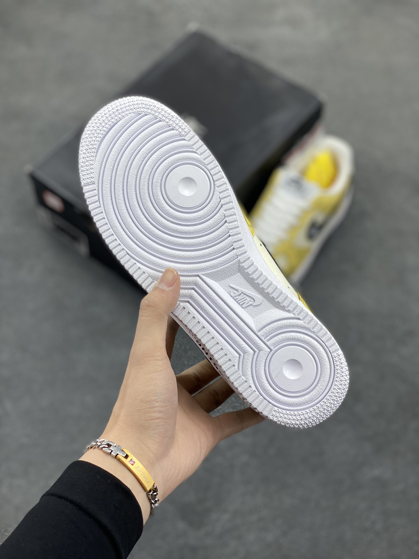 图片[5]-PS5电玩主题Nike Air Force 1 Low’07 柠檬黄 空军一号低帮休闲板鞋 定制皮料 原楦原纸板 纯正空军版型 内置全掌气垫 货号：CW2288-113 尺码：36 36.5 37.5 38 38.5 39 40 40.5 41 42 42.5 43 44 44.5 45-选品中心