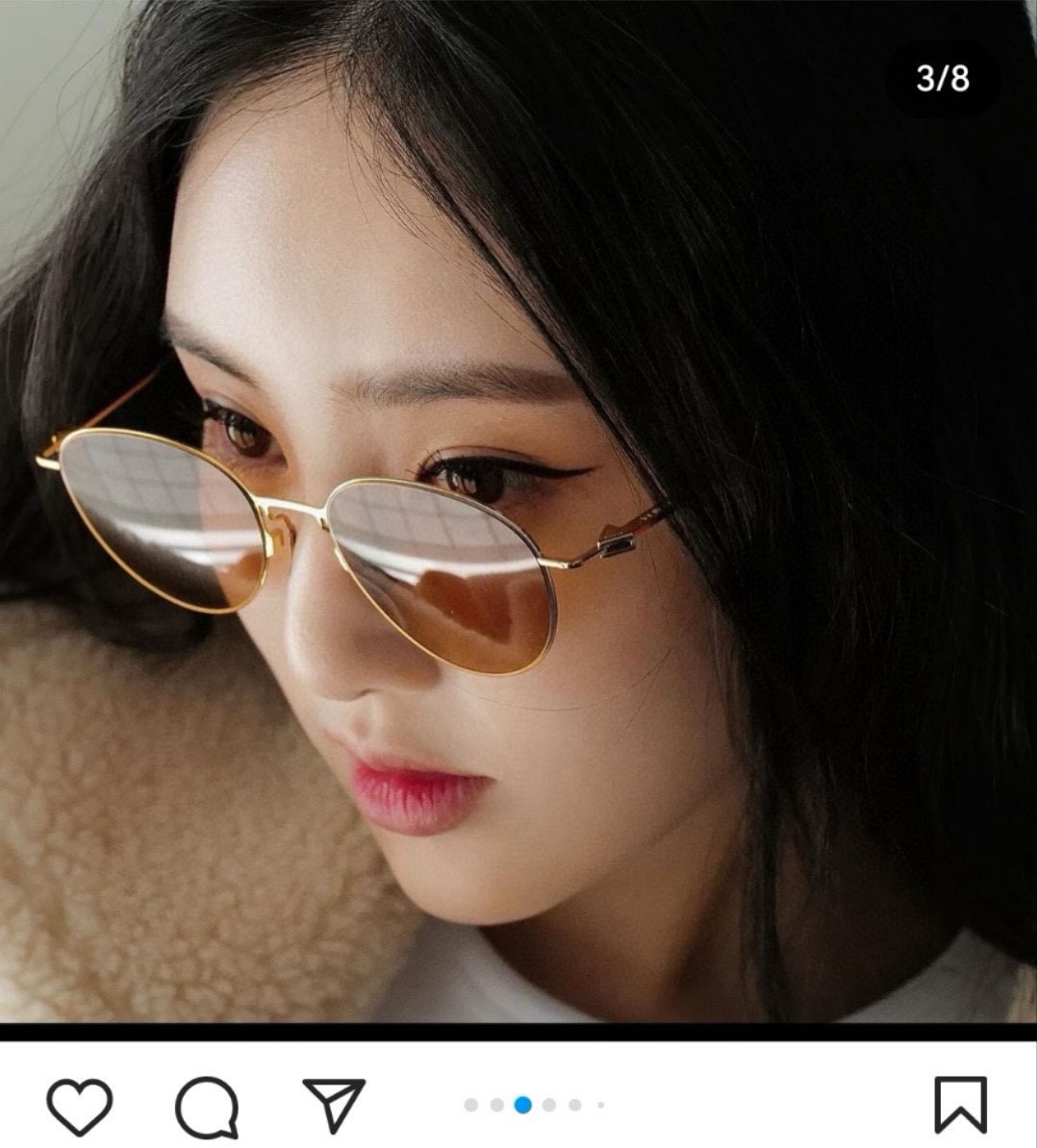 ‼️ 模特图 BOTTEGA VENETA葆蝶家 ins 网红推荐😎 美拉德遮阳镜开车太阳镜超轻BV12
