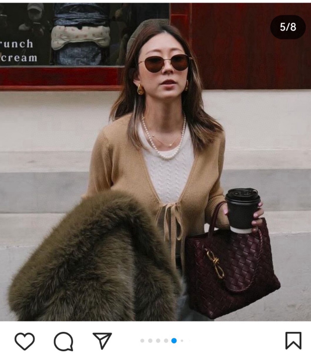 ‼️ 模特图 BOTTEGA VENETA葆蝶家 ins 网红推荐😎 美拉德遮阳镜开车太阳镜超轻BV12