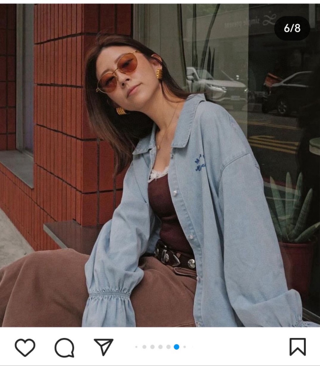 ‼️ 模特图 BOTTEGA VENETA葆蝶家 ins 网红推荐😎 美拉德遮阳镜开车太阳镜超轻BV12
