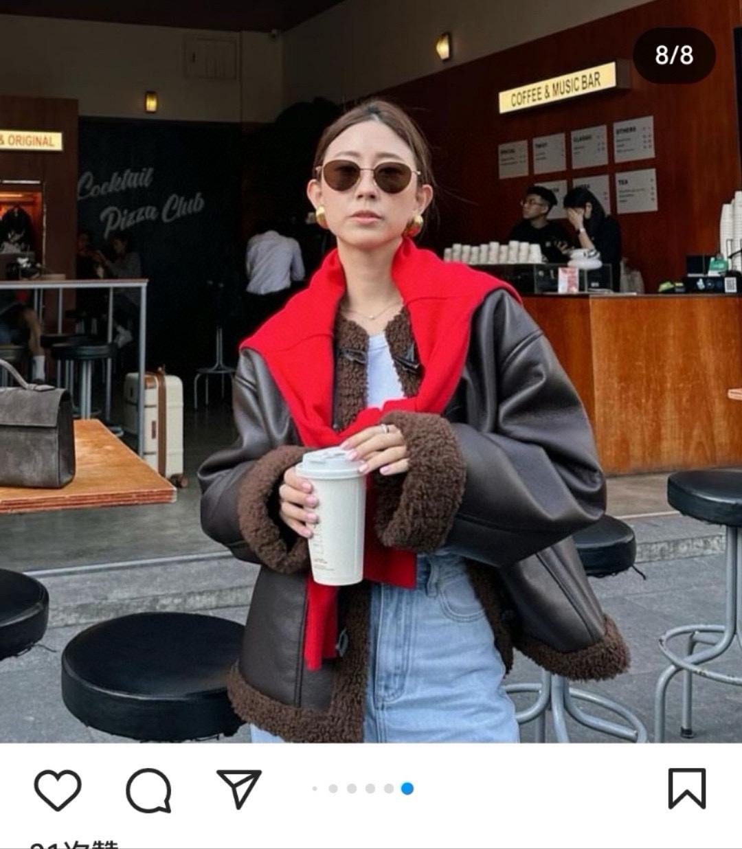 ‼️ 模特图 BOTTEGA VENETA葆蝶家 ins 网红推荐😎 美拉德遮阳镜开车太阳镜超轻BV12