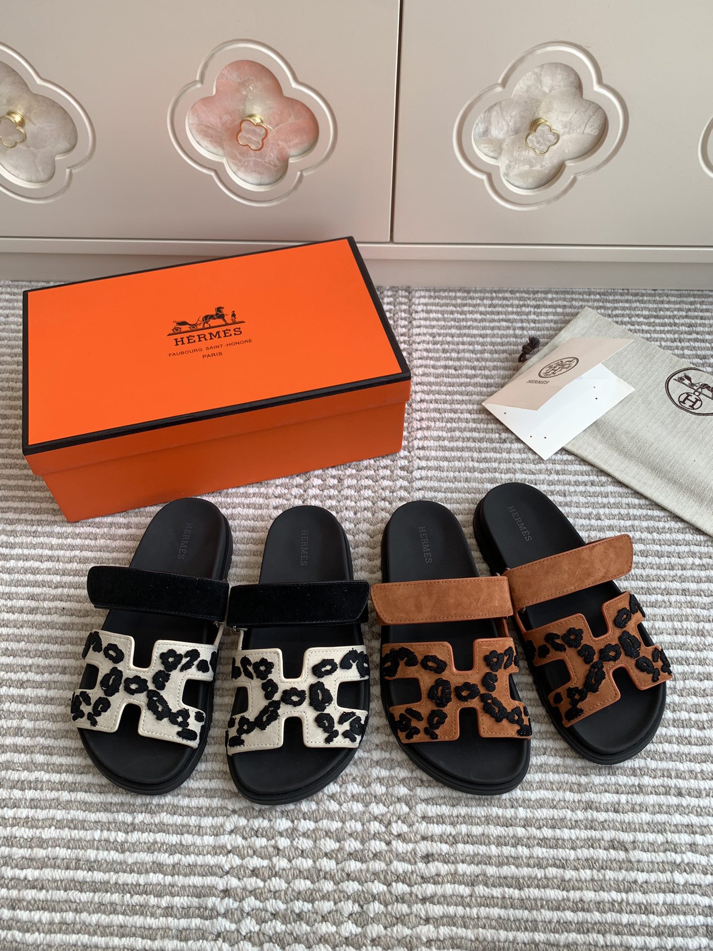 NO:164613,Suede hooks, slippers, chamois leather19860909麂皮绒勾花,拖鞋,slippers,chamois leather,Women's Shoes